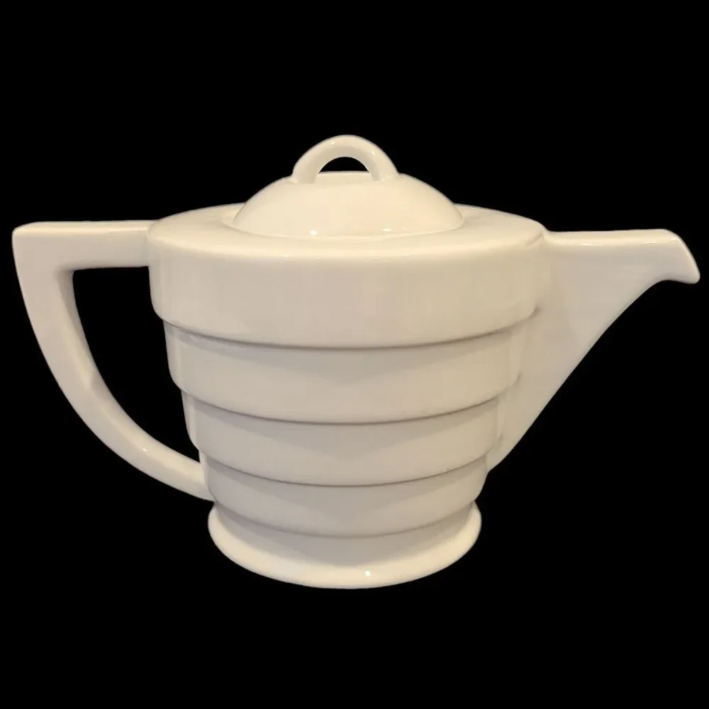 Vintage Frank Lloyd Wright Henriksen Guggenheim ART DECO TEA /COFFEE‎ POT
